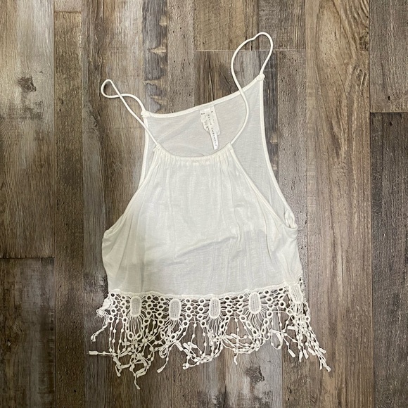 Lace dangly tank top! - Picture 1 of 3